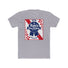 Rons Blue Ribbon Beer shirt featuring a vintage-inspired logo on a gray background. Perfect for beer enthusiasts!