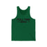 Green tank top featuring bold "FULL TIME BAD ASS" text, perfect for those who live life to the fullest.
