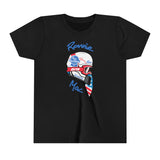 Youth - Helmet Logo Shirt, Color: Black, Size: S