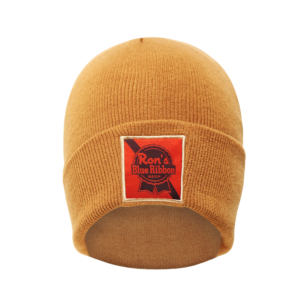 Ron's Blue Ribbon Beer Brown Beanie