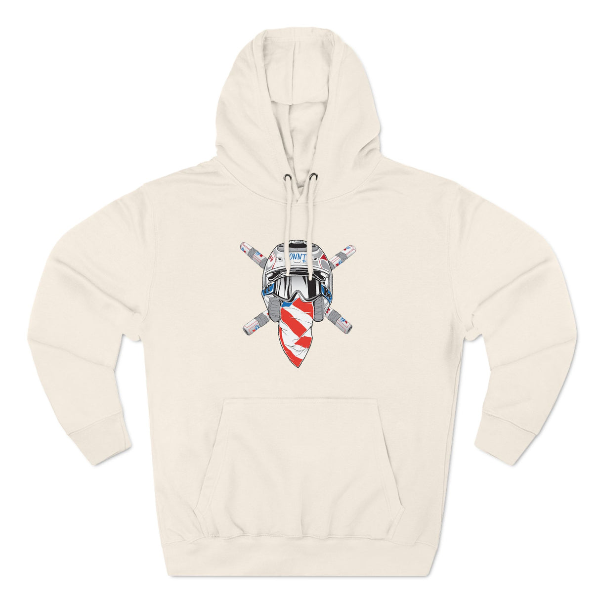 Crossbones Helmet Hoodie