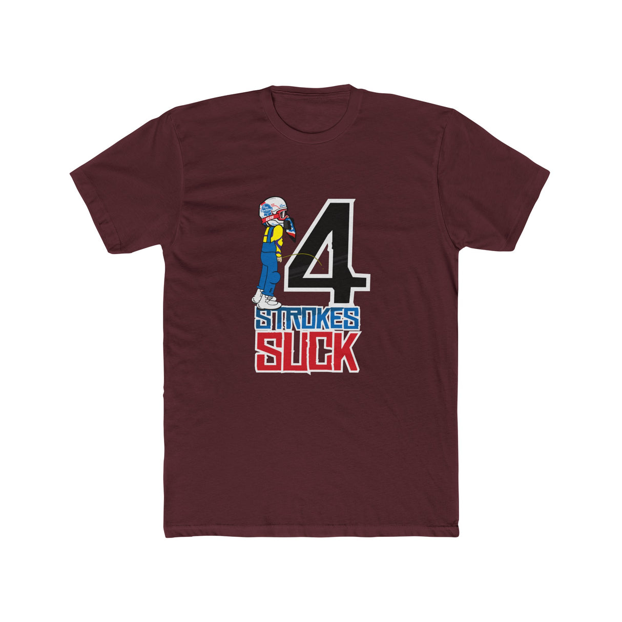 4-Strokes Suck Character Shirt