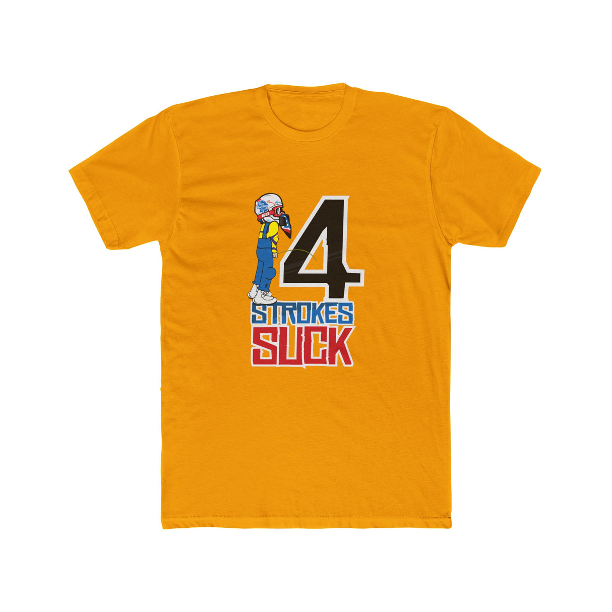 4-Strokes Suck Character Shirt