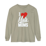 I Heart Moto Moms Long Sleeve