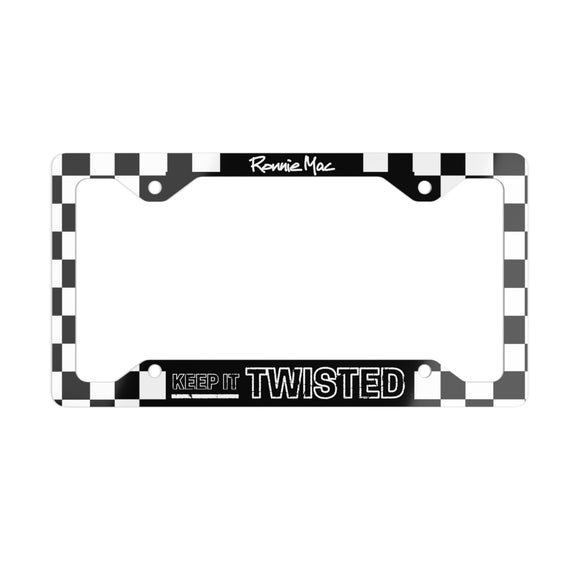 Keep It Twisted Metal License Plate Frame, Size: 12.3" x 6.5", Finish: Glossy