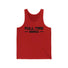 Bold red tank top with "FULL TIME BAD ASS" text for those ready to dominate and live life to the fullest.