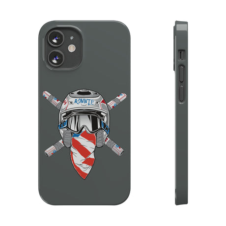 Crossbones Slim Phone Case, Size: iPhone 12 Mini,