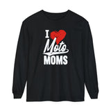 I Heart Moto Moms Long Sleeve