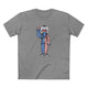 Merica Character Shirt, Color: Athletic Heather, Size: S