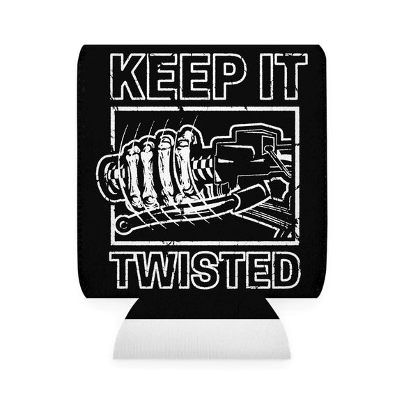 Keep It Twisted Can Koozie Sleeve, Color: White, Size: One size