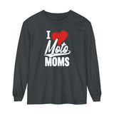 I Heart Moto Moms Long Sleeve