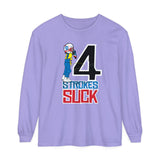 4-Strokes Suck Character Long Sleeve