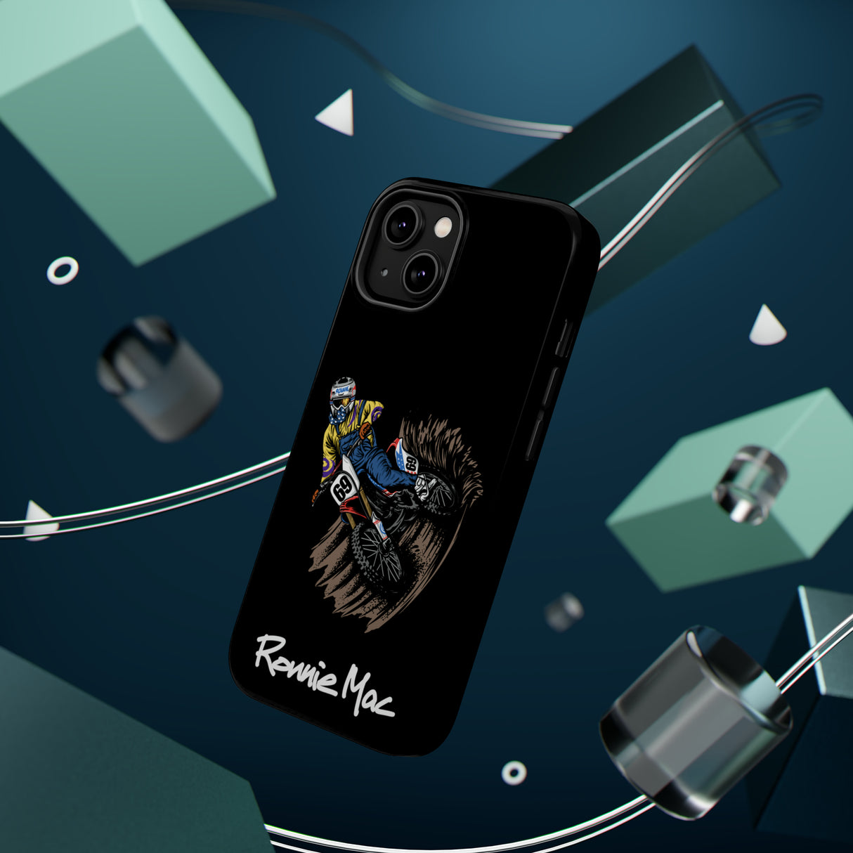 Berm Blast MagSafe Tough Case, Size: iPhone 15, Surface: Glossy