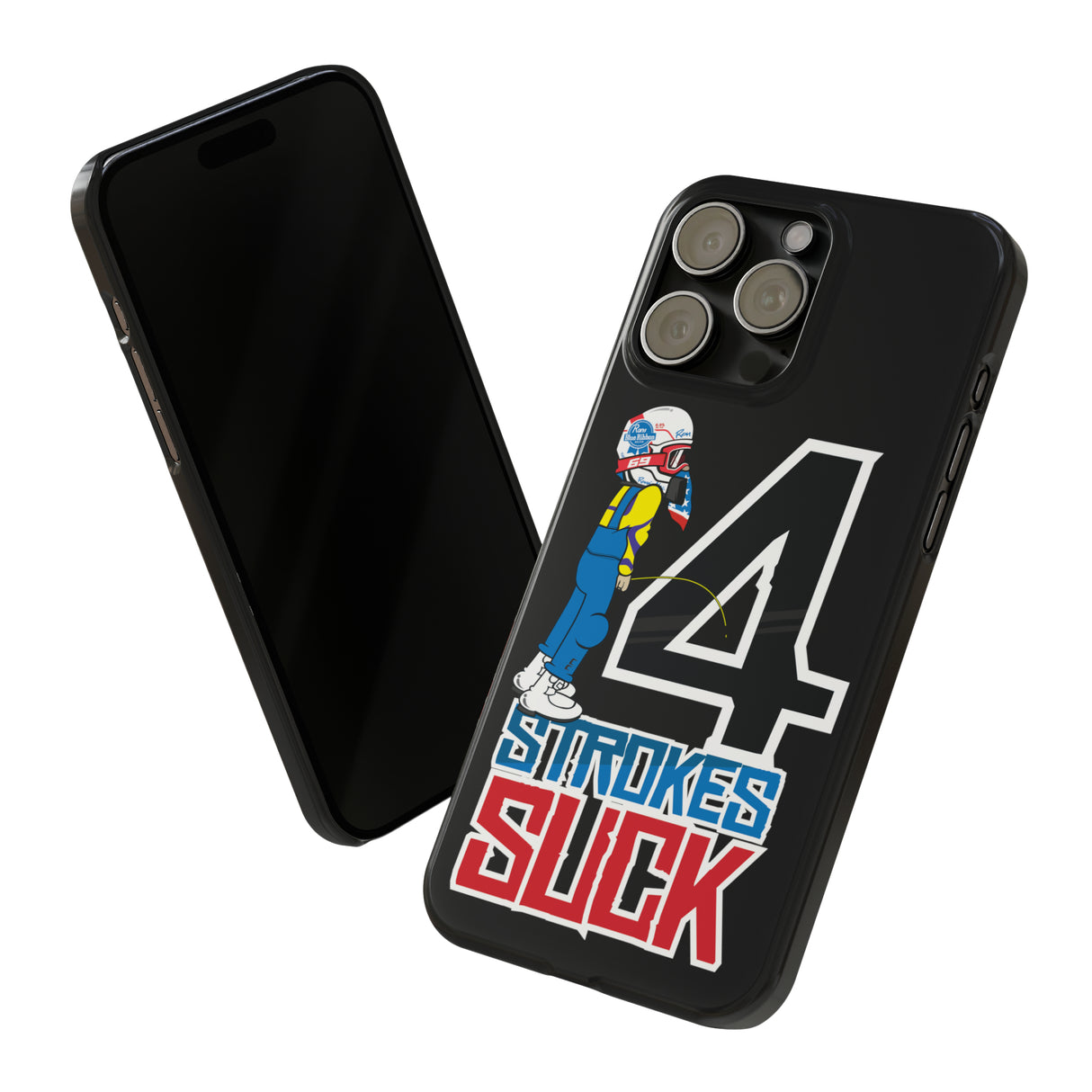 4-Strokes Suck Slim Phone Case