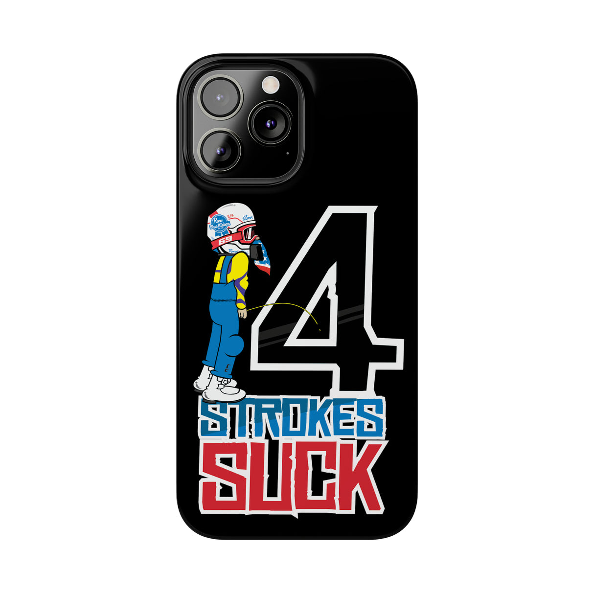 4-Strokes Suck Slim Phone Case