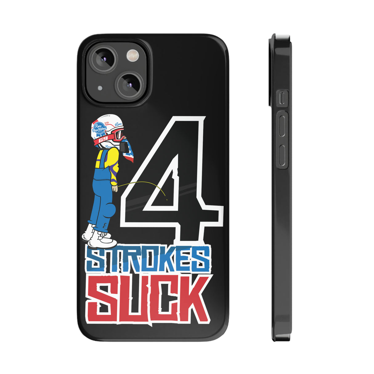 4-Strokes Suck Slim Phone Case