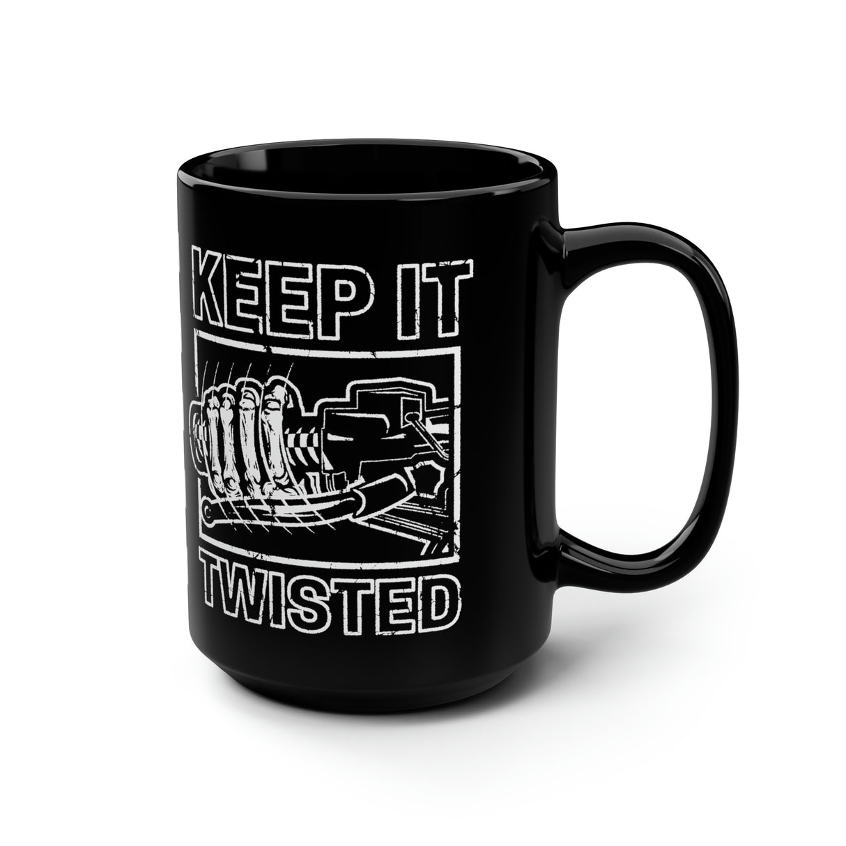 Keep It Twisted 15oz Mug, Size: 15oz,