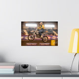 FAST AF Checkered Arenacross Matte Poster