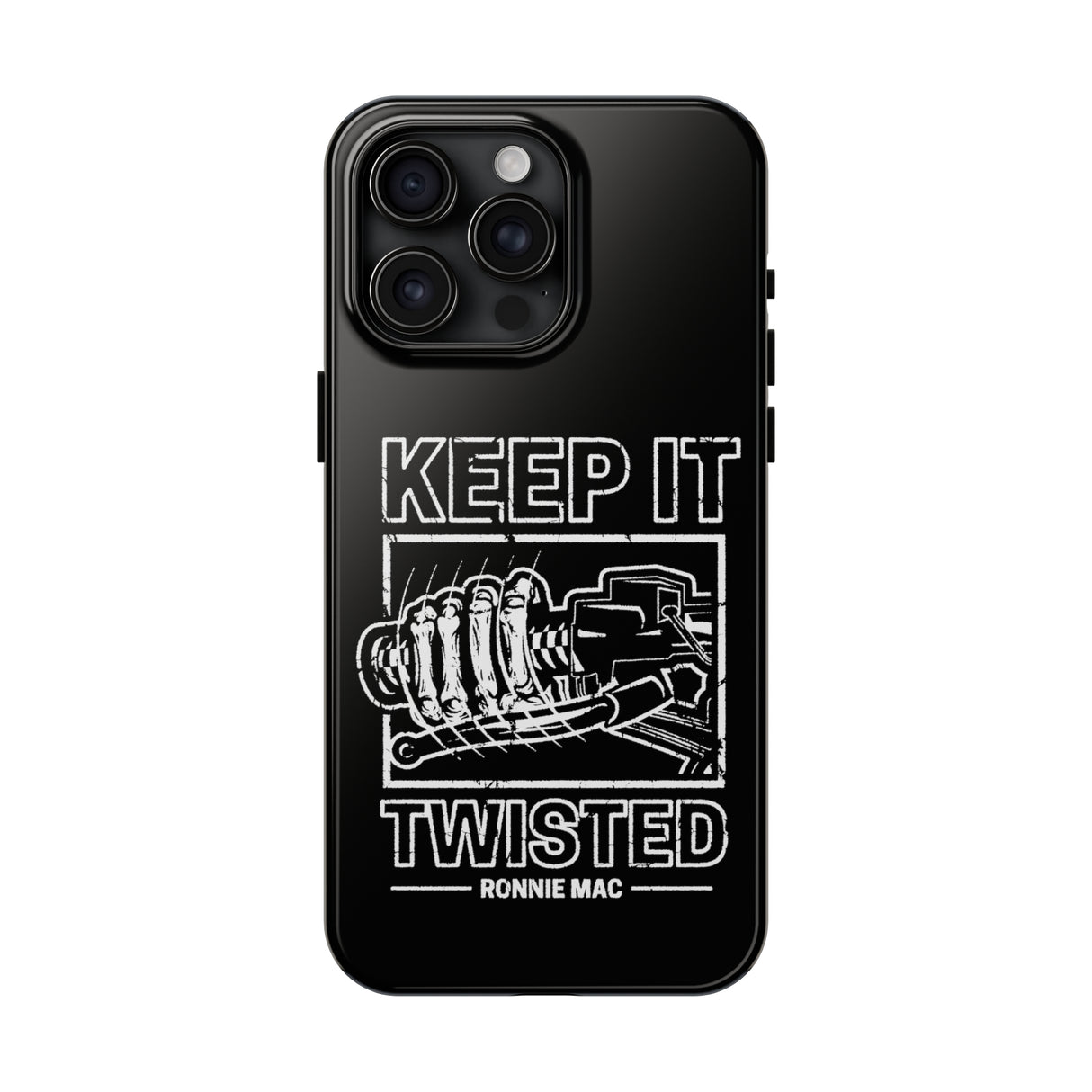 Keep It Twisted Tough Phone Case, Size: iPhone 15,