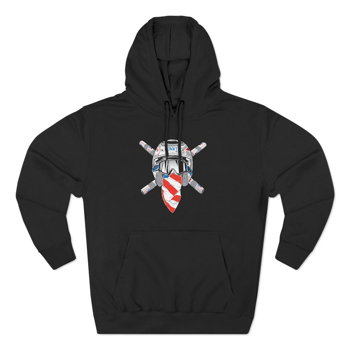 Crossbones Helmet Hoodie