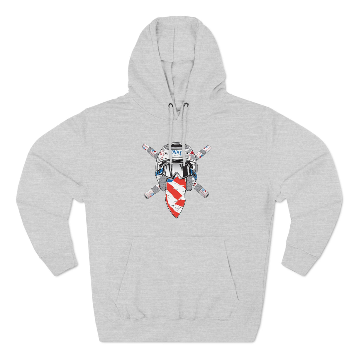 Crossbones Helmet Hoodie