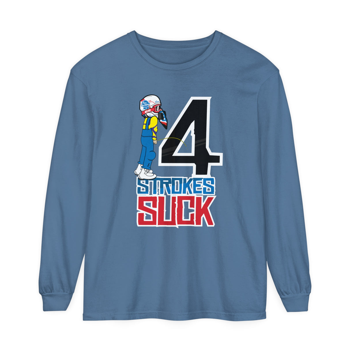 4-Strokes Suck Character Long Sleeve