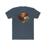 Trump Riding on a Sreamin Eagle Shirt