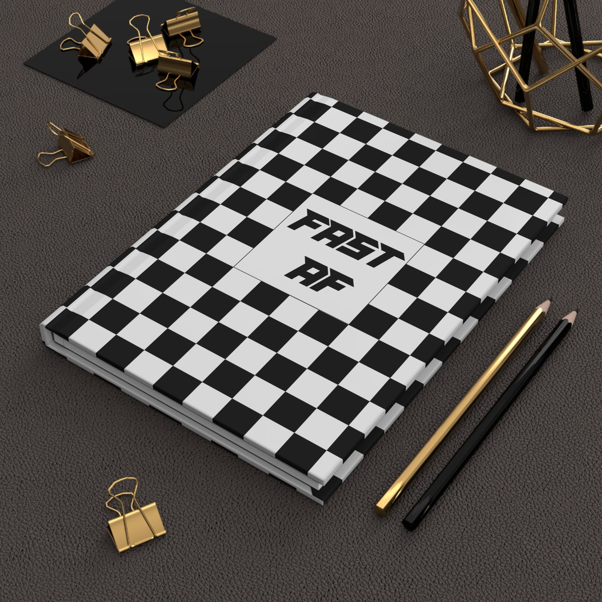 FAST AF Hardcover Journal