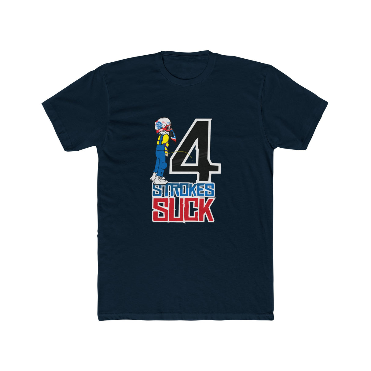 4-Strokes Suck Character Shirt