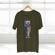 Merica Character Shirt, Color: Army, Size: S