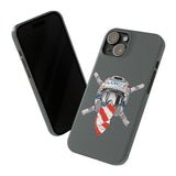 Crossbones Slim Phone Case, Size: iPhone 15,