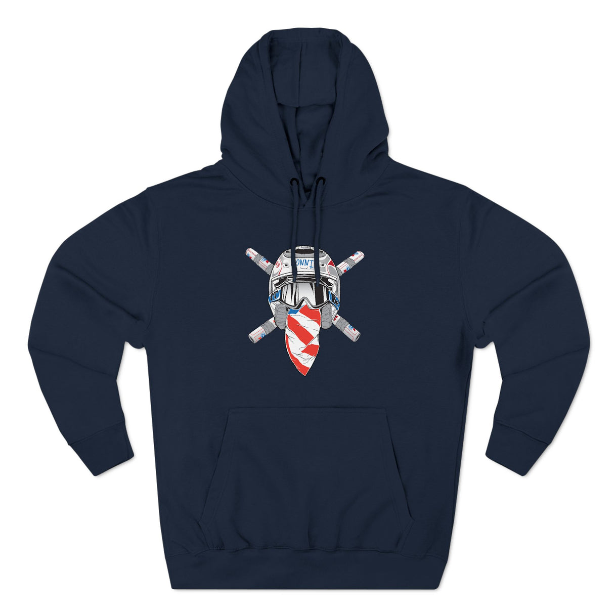 Crossbones Helmet Hoodie