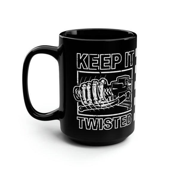 Keep It Twisted 15oz Mug, Size: 15oz,