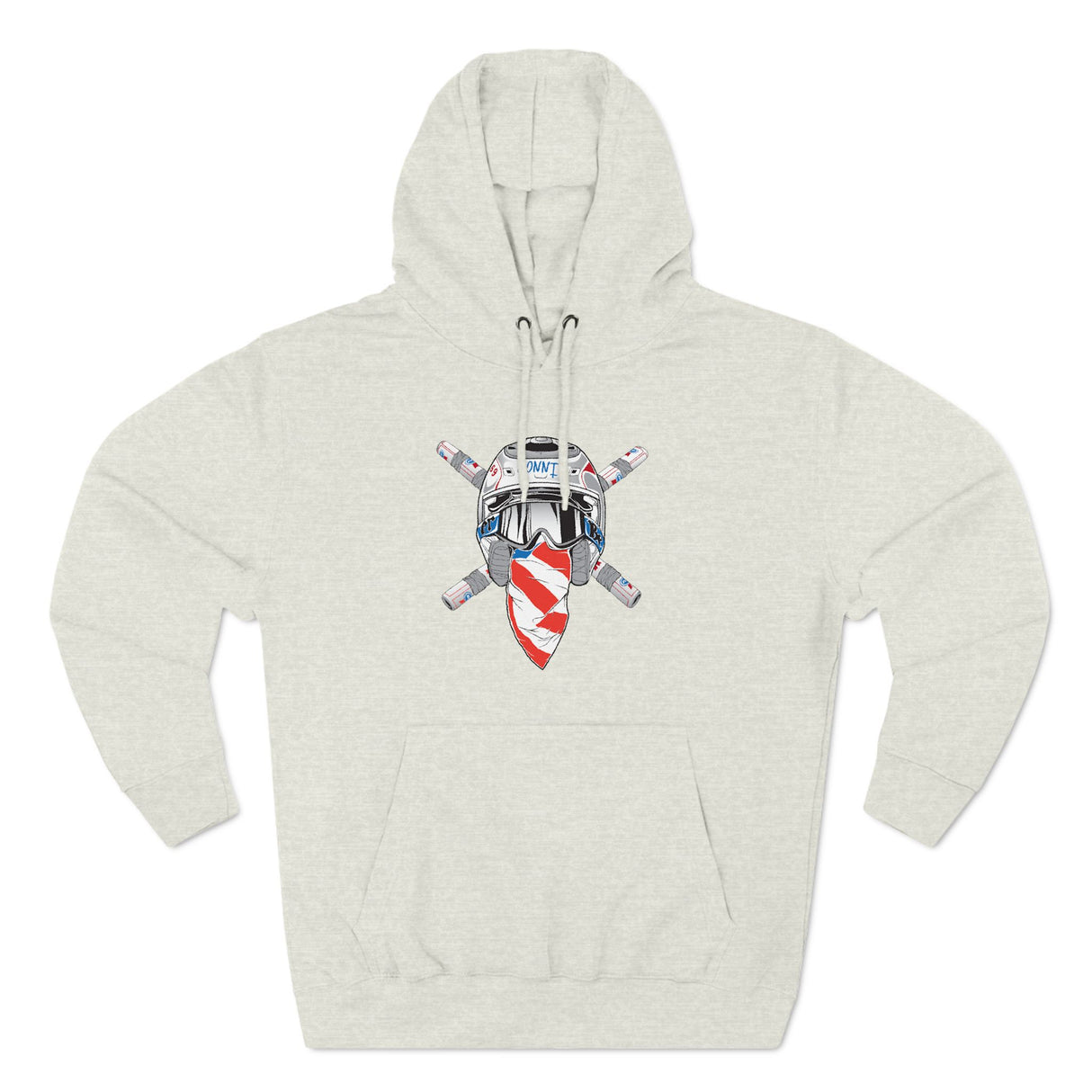 Crossbones Helmet Hoodie