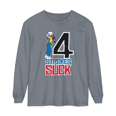 4-Strokes Suck Character Long Sleeve