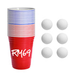 Ron's Blue Ribbon Beer Pong Set