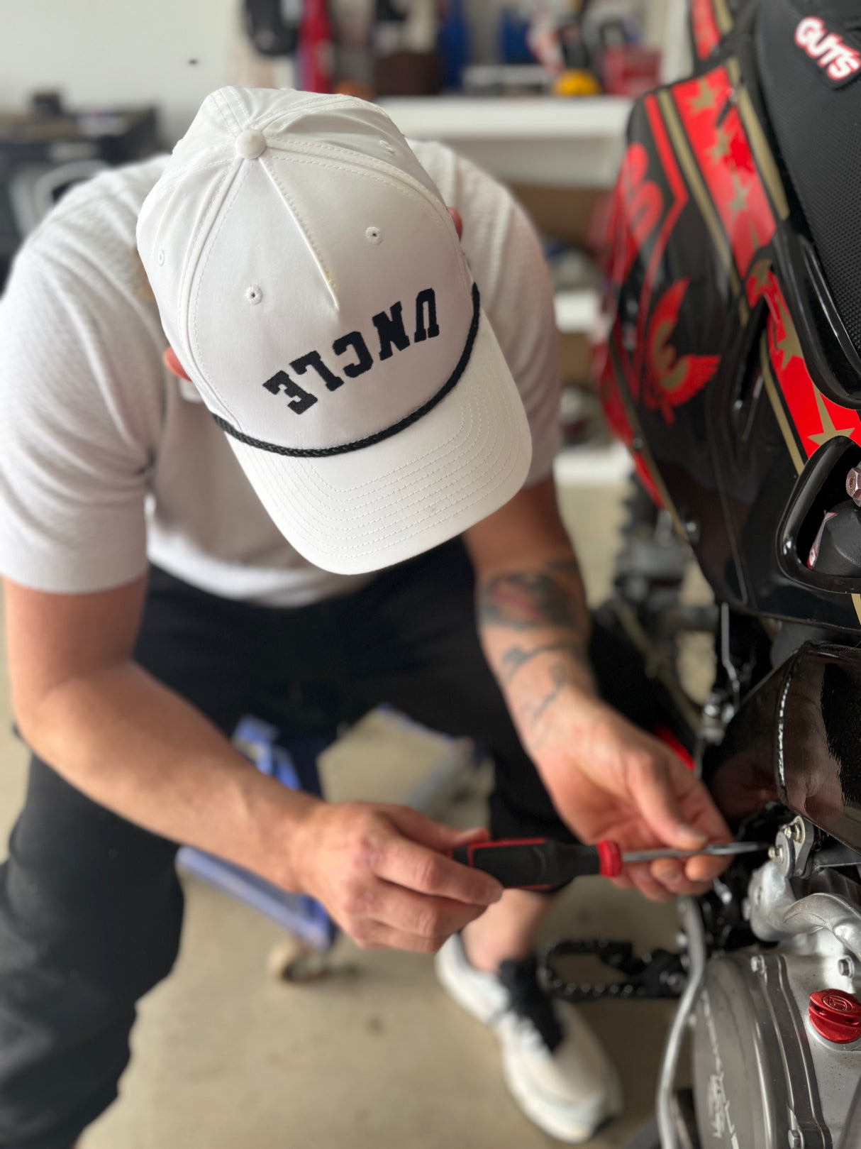 Uncle Embroidered Hat