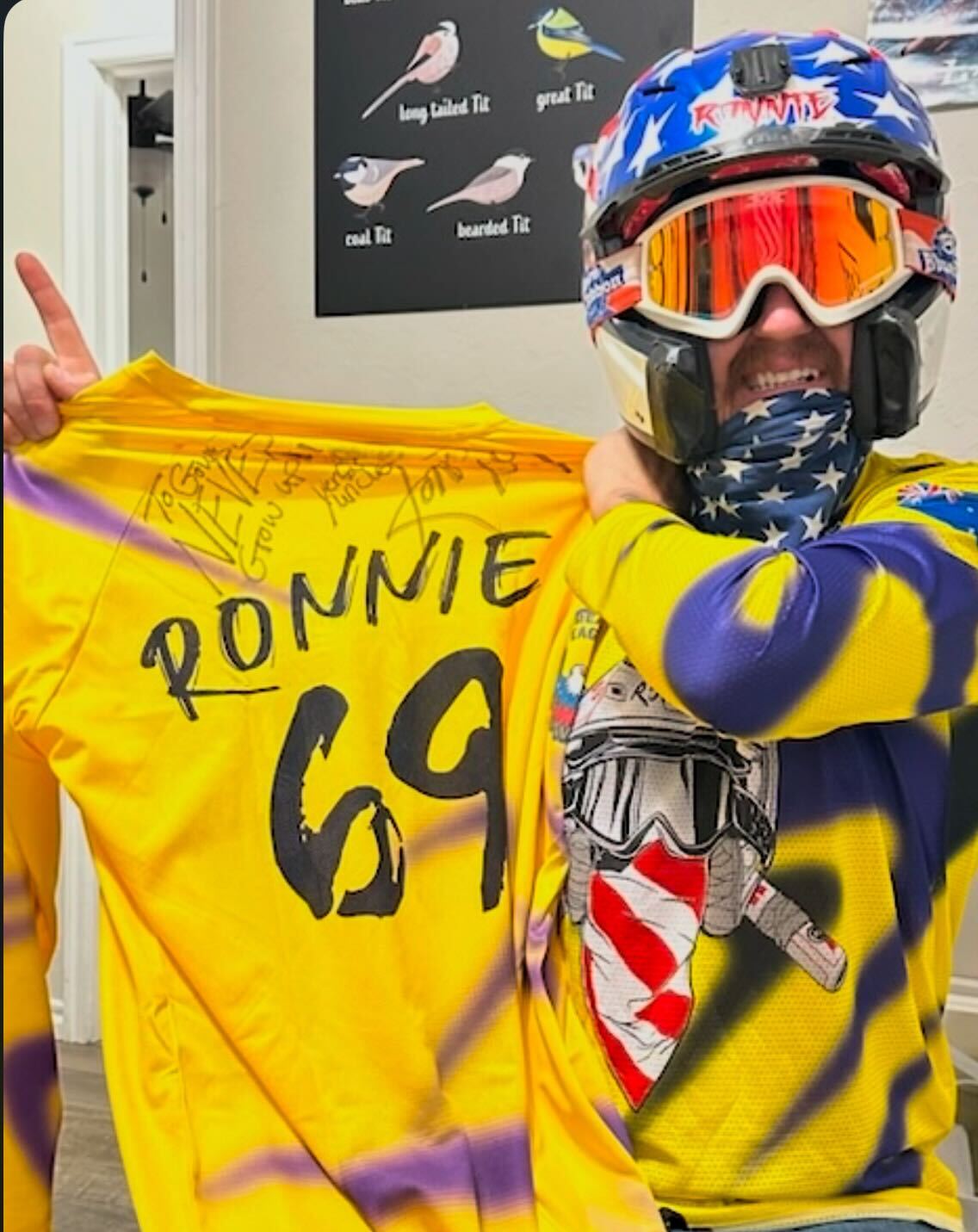 Ronnie Mac Signed Jersey Limited Edition! – Ronnie Mac 69