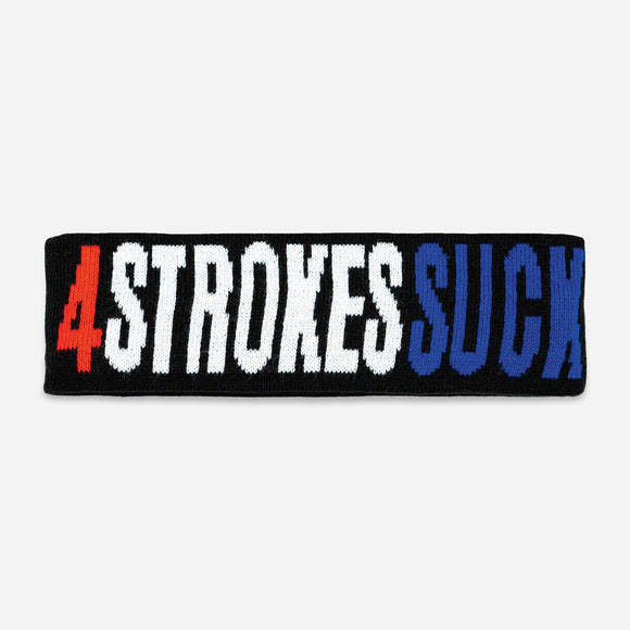 RonnieMac - 4-Strokes Suck Headband - Front Angle