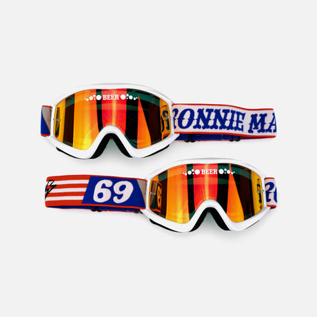 RonnieMac Dirt Bike Beer Googles - Side Angle