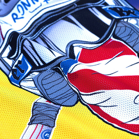 Personalized (Signed) Autograph Ronnie Mac Crossbones Jersey, Size: Youth Small,