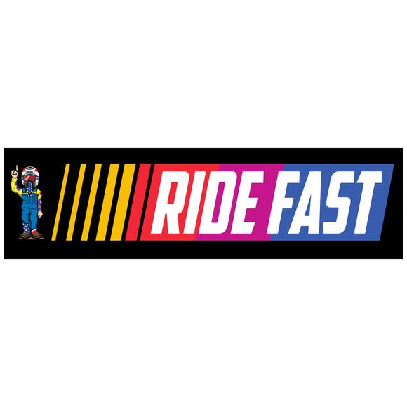 Eagle Ride Moto Sticker - Unleash The Beast!