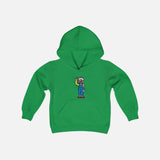 Youth - Character Hoodie, Color: Irish Green, Size: Youth Small