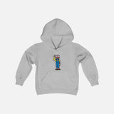 Youth - Character Hoodie, Color: Sport Grey, Size: Youth Small