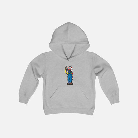 Youth - Character Hoodie, Color: Sport Grey, Size: Youth Small