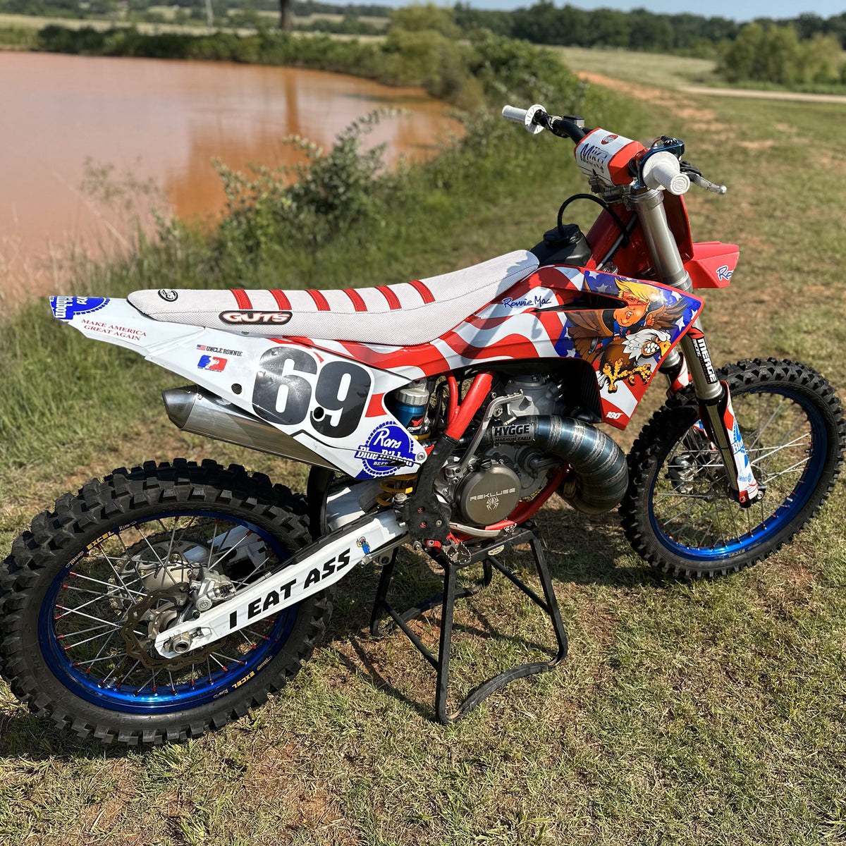 Arm Ride Decal Stylish Swingarm Decals for Your Bike – Ronnie Mac 69