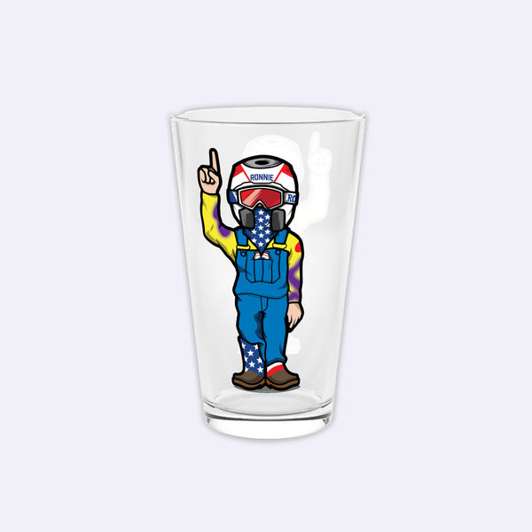 RonnieMac Character Pint Glass