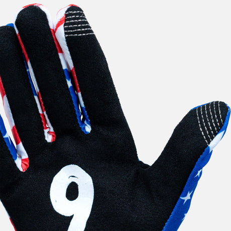 RonnieMac - Merica Dirt Bike Gloves - Zoom Up