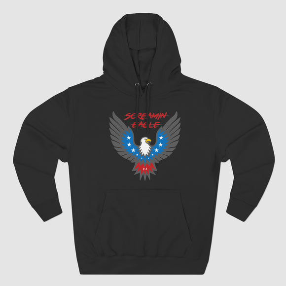 Screamin Eagle Bird Moto Hoodie, Color: Black, Size: XS