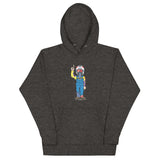 RonnieMac character hoodie with colorful design, perfect for standout style and attracting attention on social media profiles.